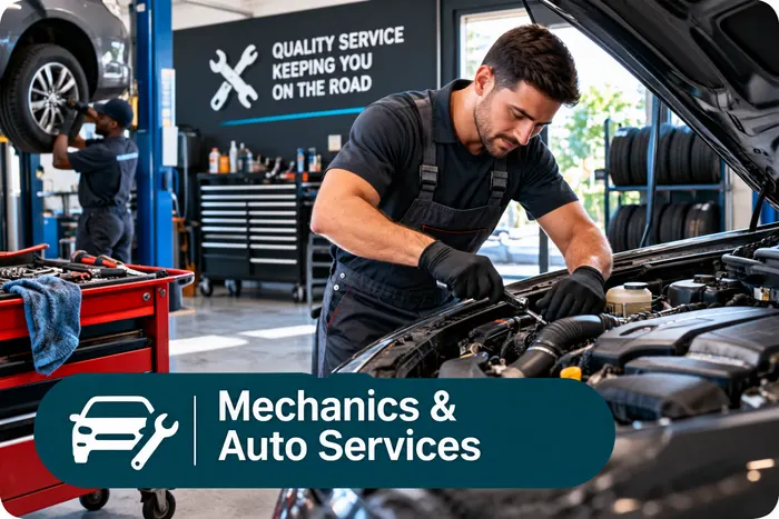 Mechanics & auto services